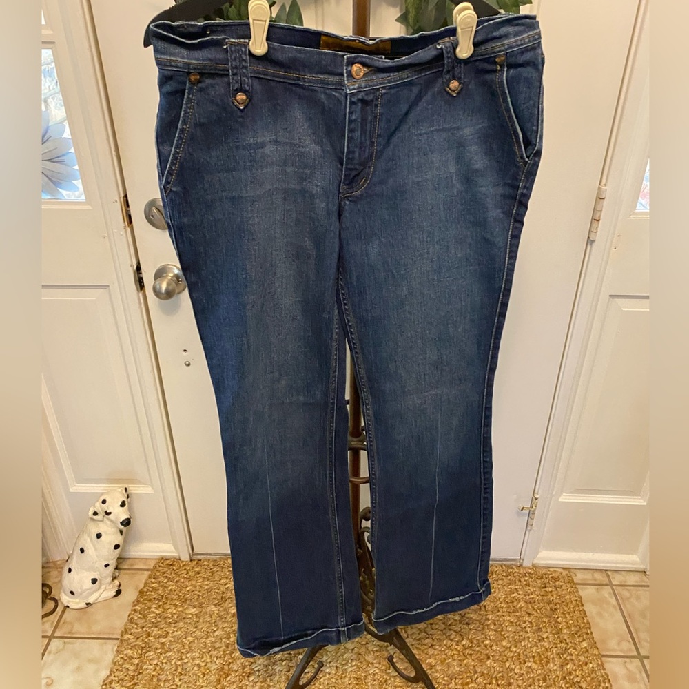 Saforte Straight Leg Bootcut Jeans 31 Long 10 11